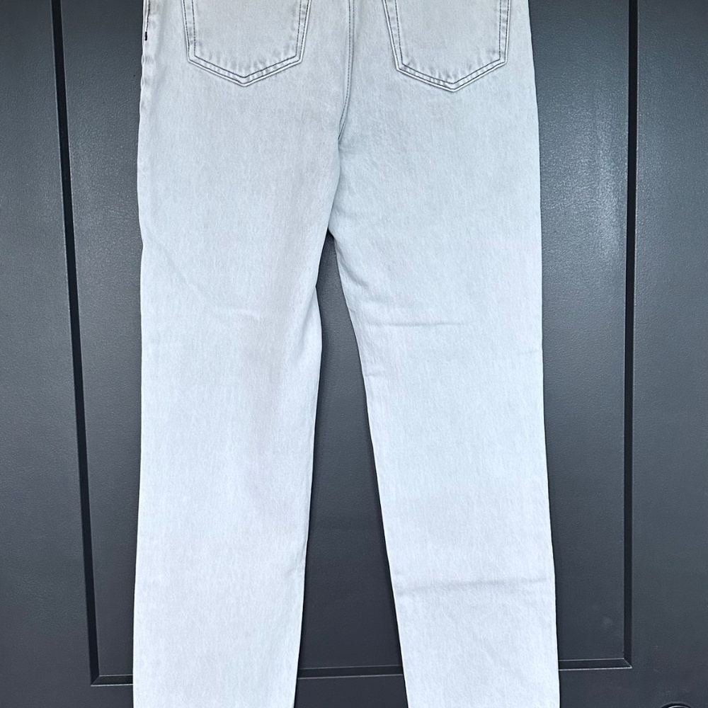 NWT | The Kooples | Straight Bleached Jeans Button Fly - Picture 4 of 10